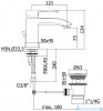 Paffoni Bateria umywalkowa Level Standard LES075CR